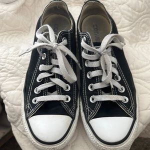 CONVERSE black sneakers